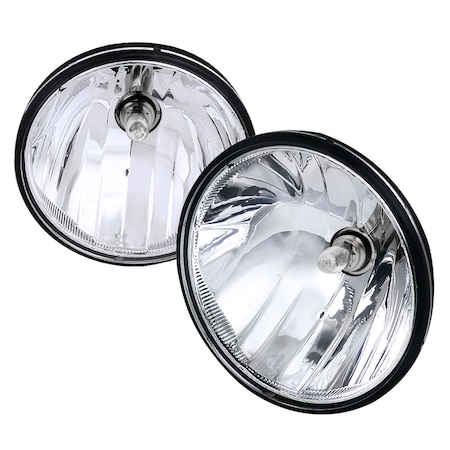 Spec-D Tuning 07-11 GMC Denali Fog Light Kit Clear Lens LF-DEN07COEM-HZ